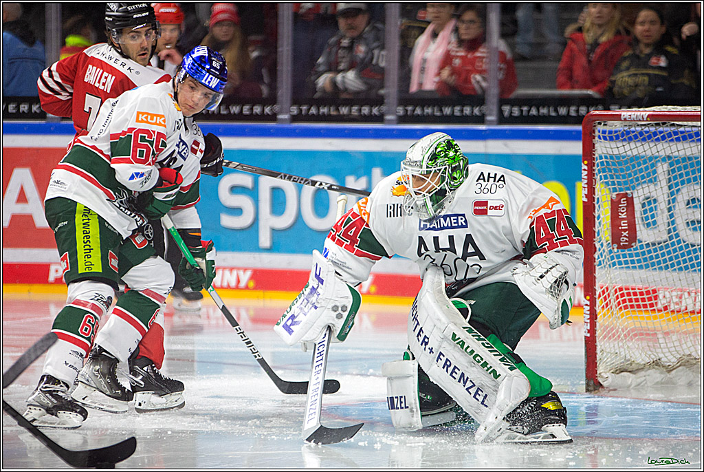 PENNY DEL; Koelner Haie- Augsburger Panther; Koeln, 20.12.2022